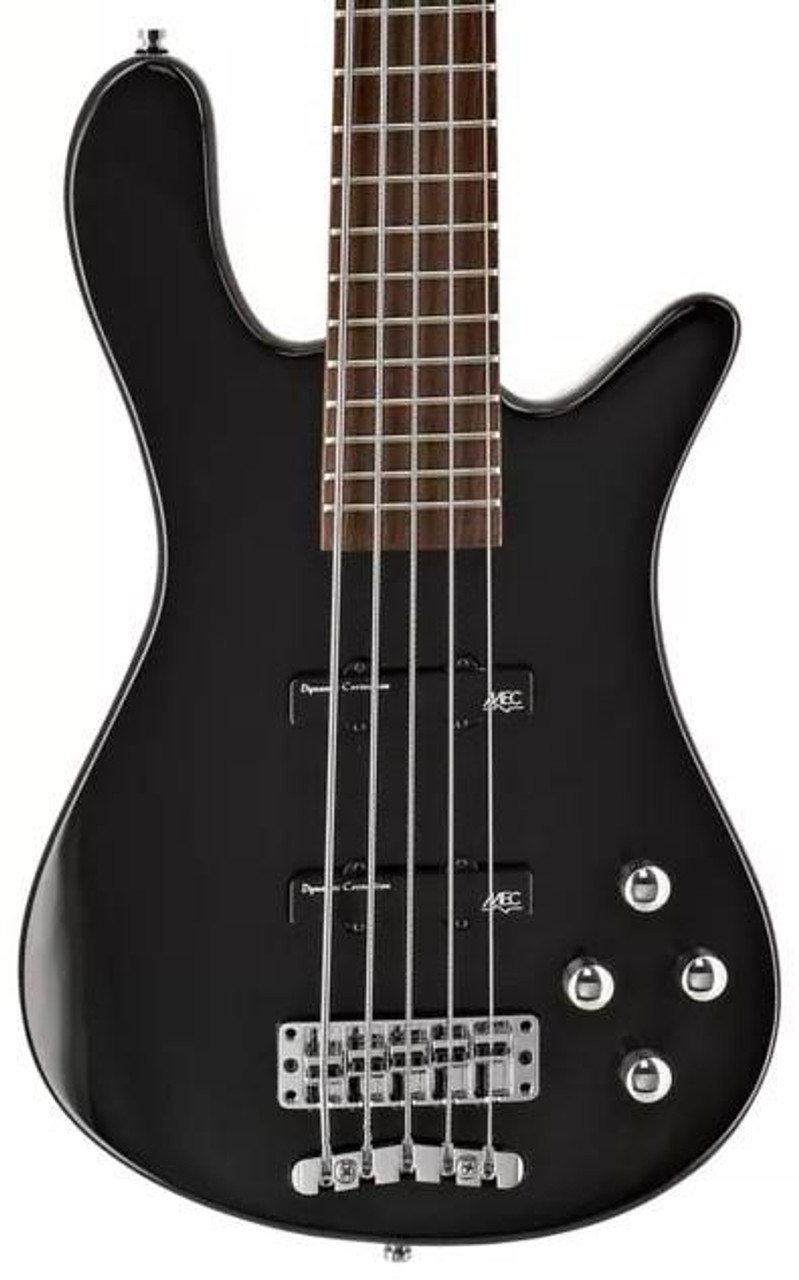 Warwick RockBass Guitar Streamer LX 5 in Solid Black High